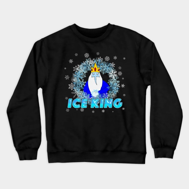 Adventure Time Ice King Crewneck Sweatshirt by Pharaoh Shop